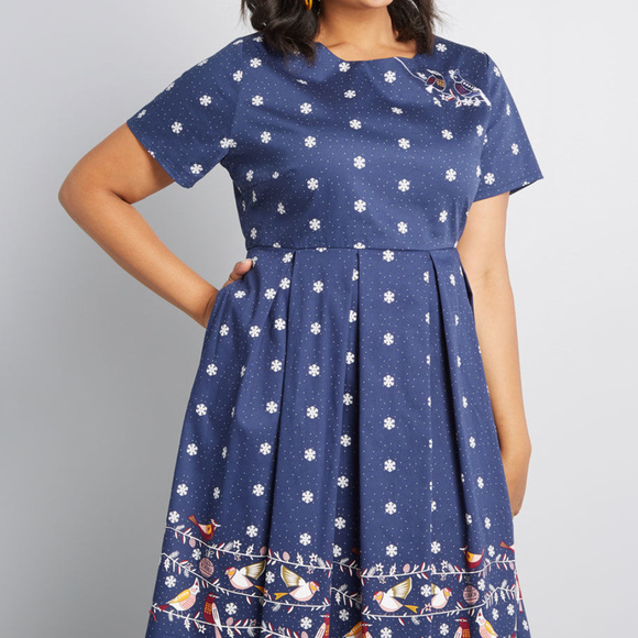 Modcloth Banned Bird Dress - Picture 2 of 7